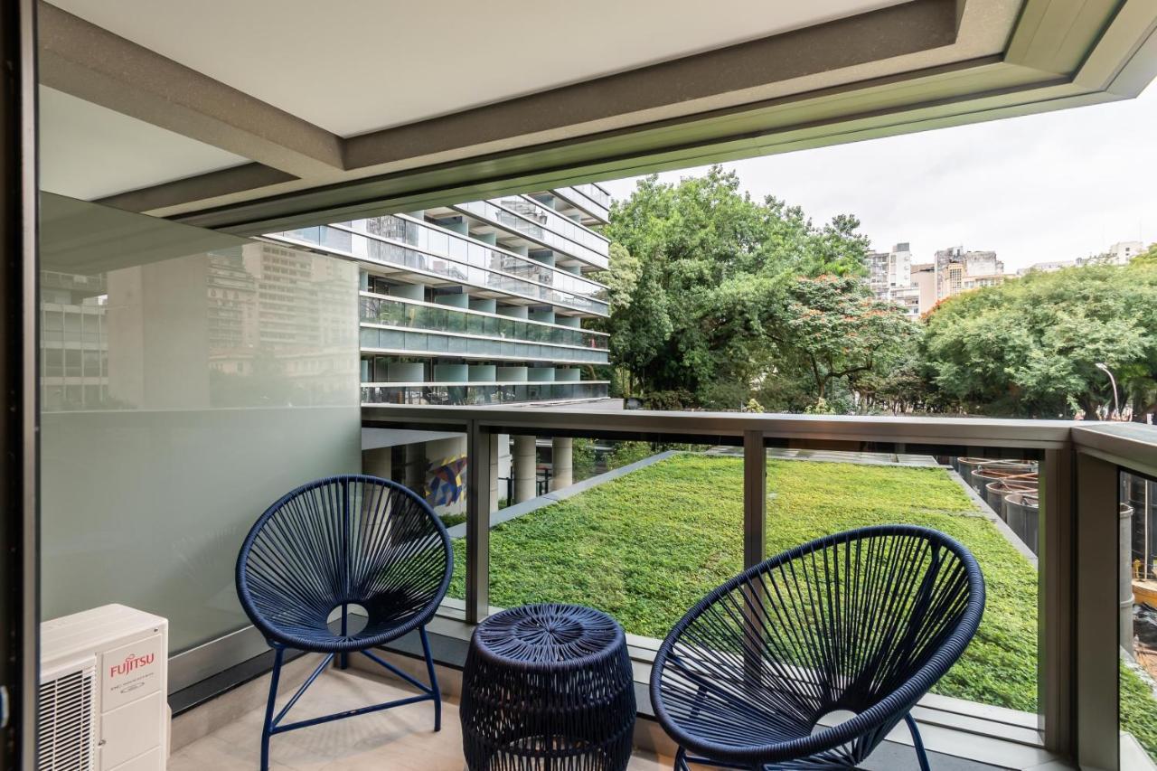 Vista Maravilhosa Praca Republica Internet 500Mb E Garagem Daire Sao Paulo Dış mekan fotoğraf