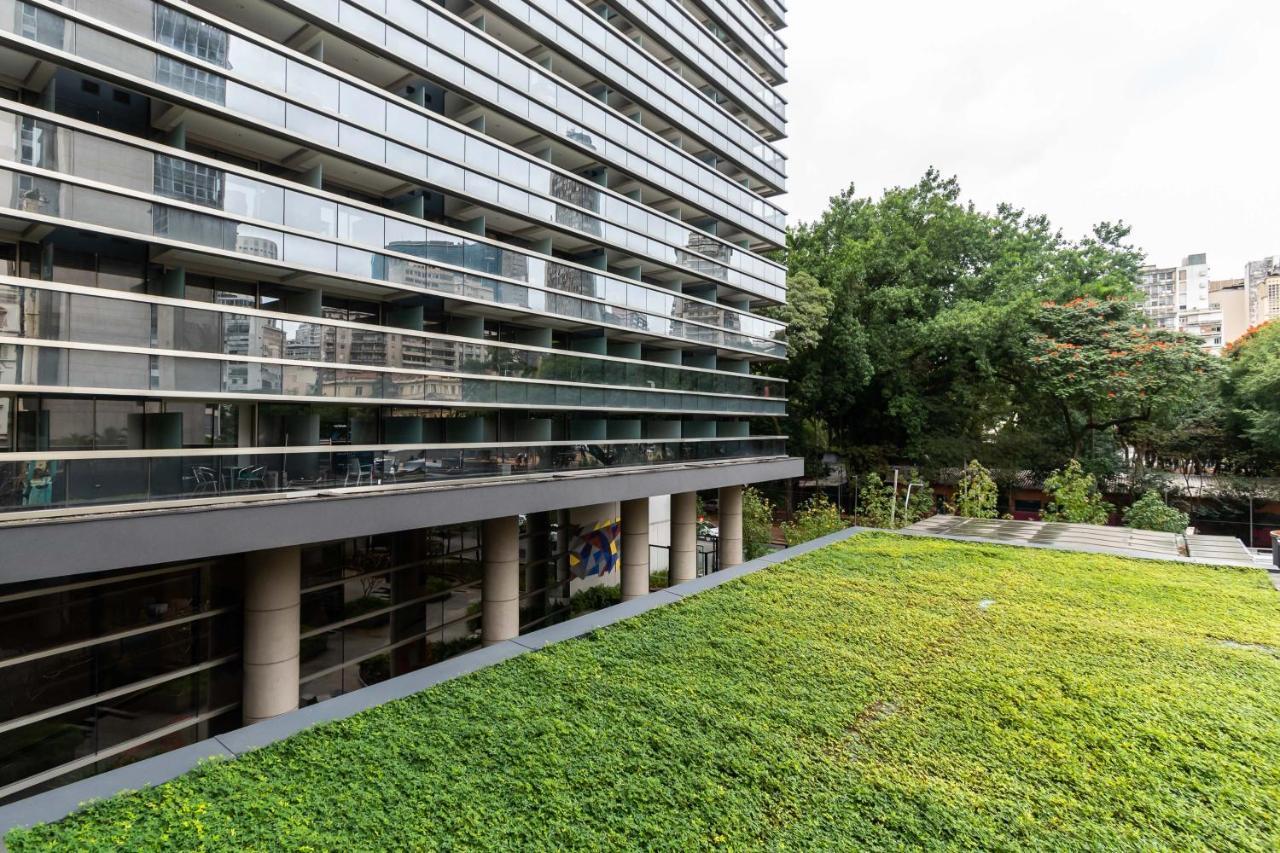 Vista Maravilhosa Praca Republica Internet 500Mb E Garagem Daire Sao Paulo Dış mekan fotoğraf